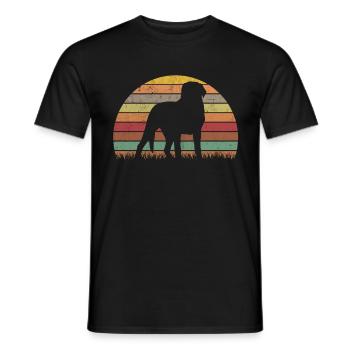 Grand chien de montagne suisse - T-shirt homme - noir - Devant - AI Model Male 178 light (178cm)
