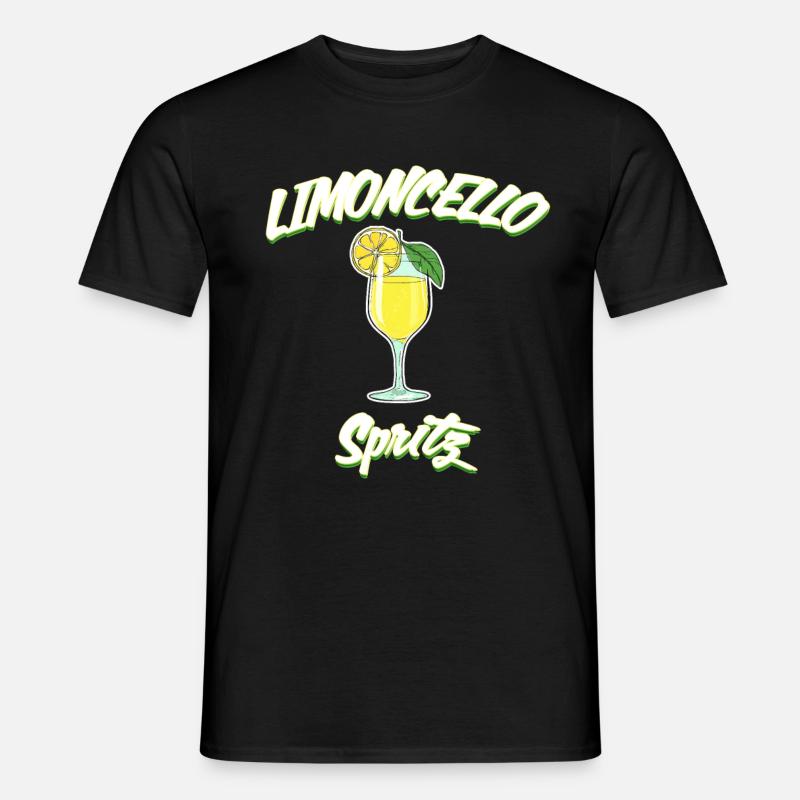 Limoncello Spritz - Männer T-Shirt - Schwarz