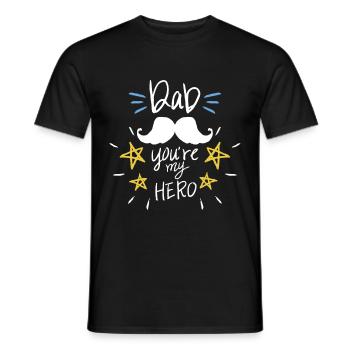 Vatertag Papa - Männer T-Shirt - Schwarz - Vorne - AI Model Male 178 light (178cm)