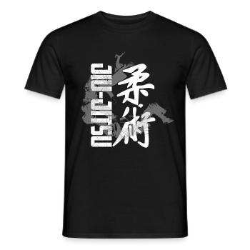 jiu jitsu - jiu-jitsu - Männer T-Shirt - Schwarz - Vorne - AI Model Male 178 light (178cm)