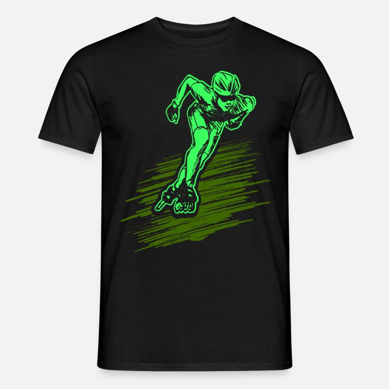 Inline skates - Men’s T-shirt - black