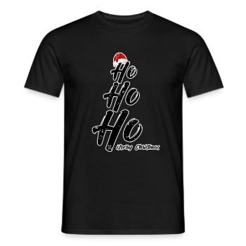 Noël - T-shirt homme - noir - Devant - AI Model Male 178 light (178cm)