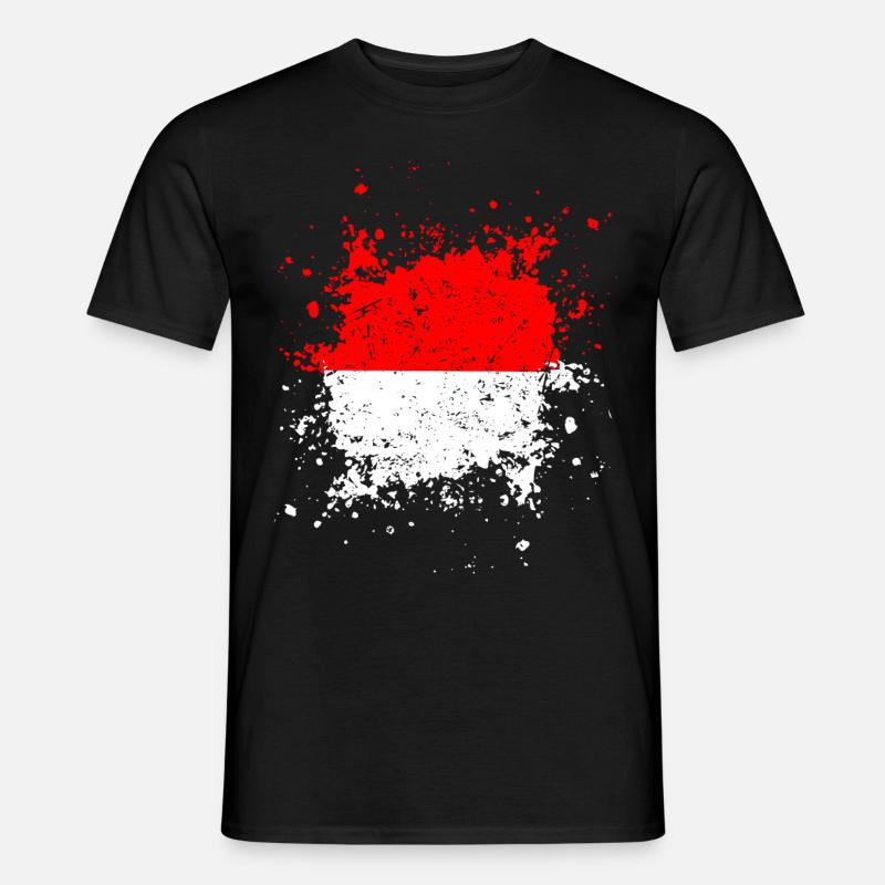 Monaco - Männer T-Shirt - Schwarz