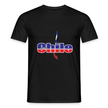 Chili - T-shirt homme - noir - Devant - AI Model Male 178 light (178cm)