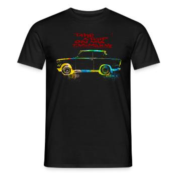 Timemachine - Männer T-Shirt - Schwarz - Vorne - AI Model Male 178 light (178cm)