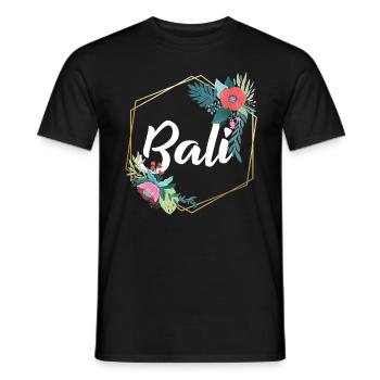 Indonesien Bali - Männer T-Shirt - Schwarz - Vorne - AI Model Male 178 light (178cm)