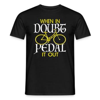 Vélo Cyclisme Vélo Cyclisme Vélo - T-shirt homme - noir - Devant - AI Model Male 178 light (178cm)