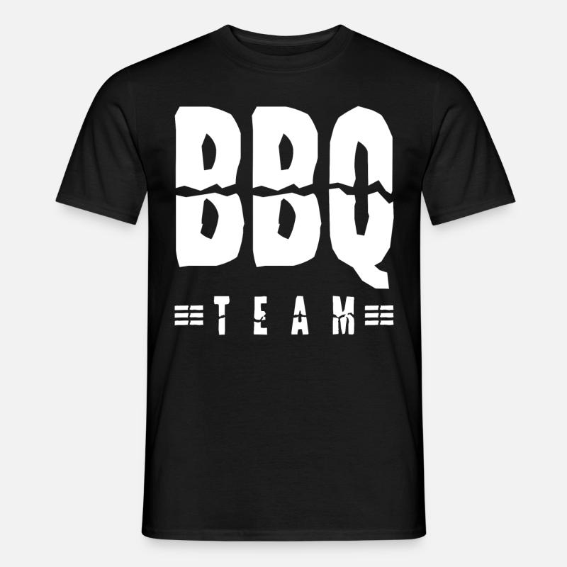 Bbq Team - Männer T-Shirt - Schwarz