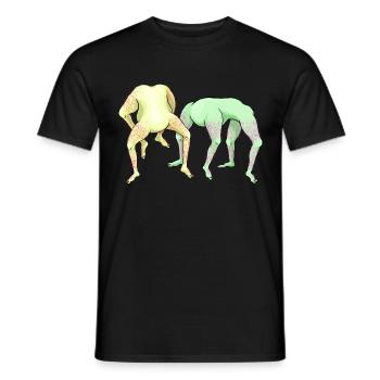No Head José - Männer T-Shirt - Schwarz - Vorne - AI Model Male 178 light (178cm)