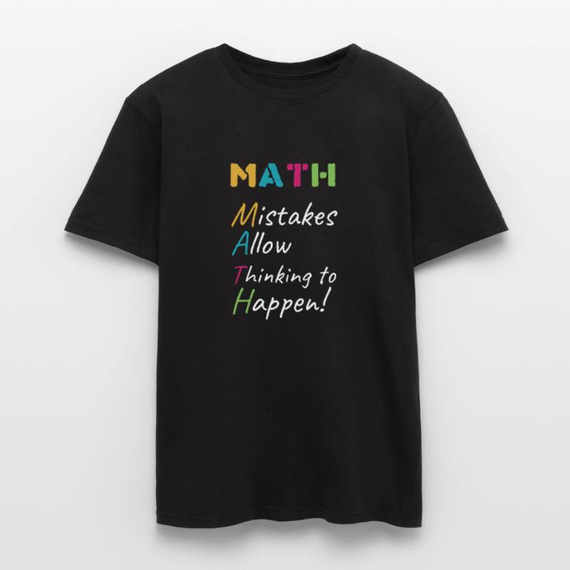 Math Math School Student Student Gift Men's T-Shirt