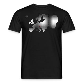 Wien Bratislava Brno Graz Budapest - Männer T-Shirt - Schwarz - Vorne - AI Model Male 178 light (178cm)