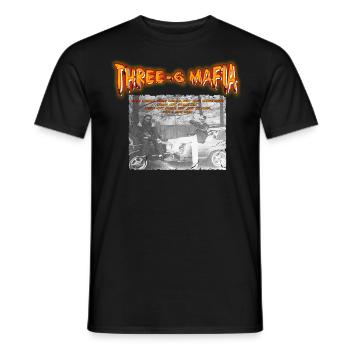 TRIPLE SIX MAFIA - NIGGAS IST NICHT BARRIN 'DAT - Männer T-Shirt - Schwarz - Vorne - AI Model Male 178 light (178cm)