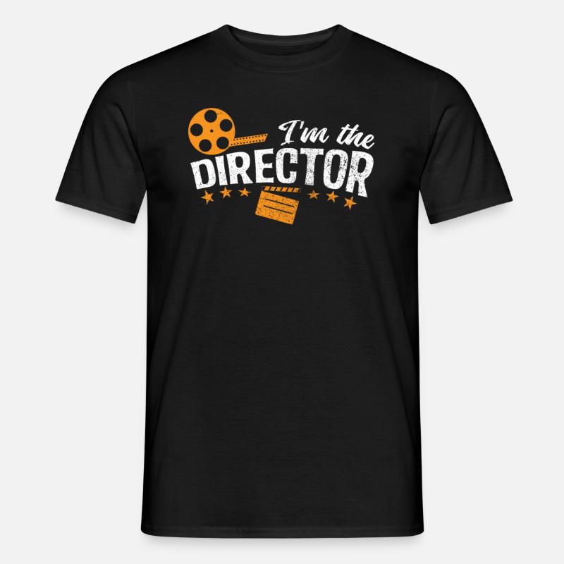 Retro Kamera - Männer T-Shirt - Schwarz
