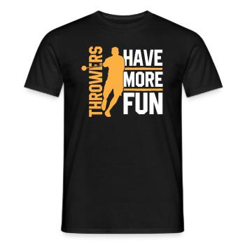 ATHLETICS - Men's T-Shirt - black - Front - AI Model Male 178 light (178cm)