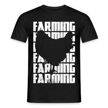 Landwirtschaft - Männer T-Shirt - Schwarz - Vorne - AI Model Male 178 light (178cm)