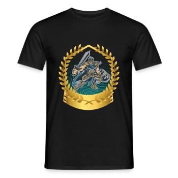 viking - T-shirt homme - noir - Devant - AI Model Male 178 light (178cm)