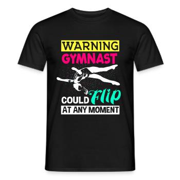 Gymnastique Main Stand Gymnastique Gymnastique Cadeau - T-shirt homme - noir - Devant - AI Model Male 178 light (178cm)