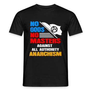 Communisme - T-shirt homme - noir - Devant - AI Model Male 178 light (178cm)