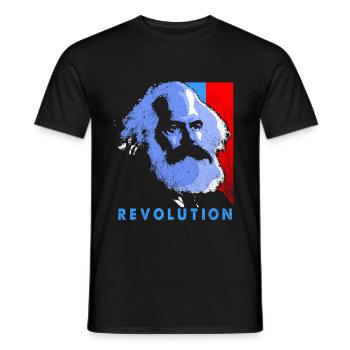 Communisme - T-shirt homme - noir - Devant - AI Model Male 178 light (178cm)