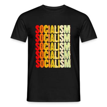 Communisme - T-shirt homme - noir - Devant - AI Model Male 178 light (178cm)