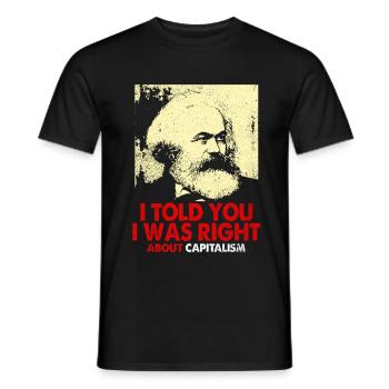 Communisme - T-shirt homme - noir - Devant - AI Model Male 178 light (178cm)