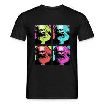 Communisme - T-shirt homme - noir - Devant - AI Model Male 178 light (178cm)