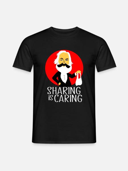 Kommunismus Lenin Marx Klassenkampf Sozial - Männer T-Shirt - Schwarz