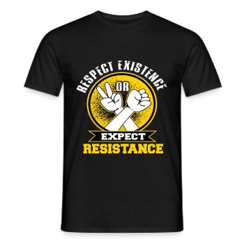 Kommunismus Lenin Marx Klassenkampf Sozial - Männer T-Shirt - Schwarz - Vorne - AI Model Male 178 light (178cm)