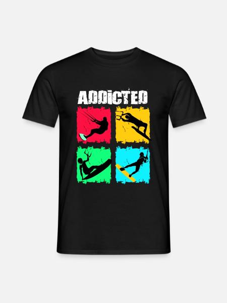 Kiteboard Kite kite-kite-cadeau kite-surf - T-shirt homme - noir