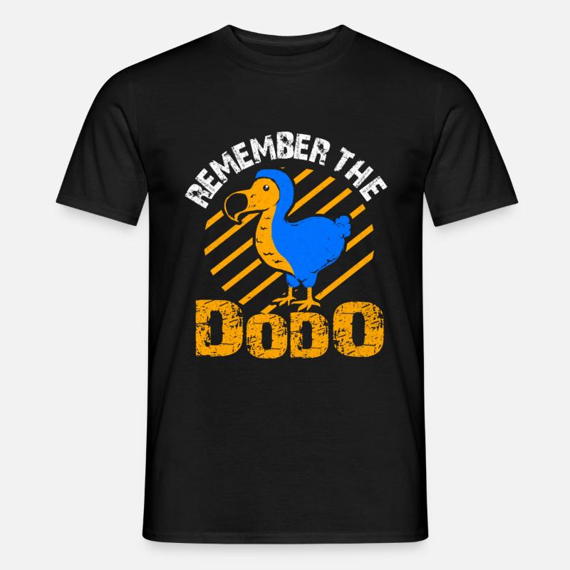 Dodo - Männer T-Shirt - Schwarz
