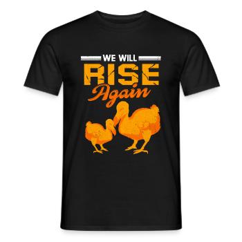 Dodo - T-shirt homme - noir - Devant - AI Model Male 178 light (178cm)