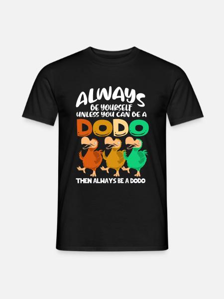 Dodo Gift Bird Prehistoric Fossil Archaeology Geek - Men's T-Shirt - black