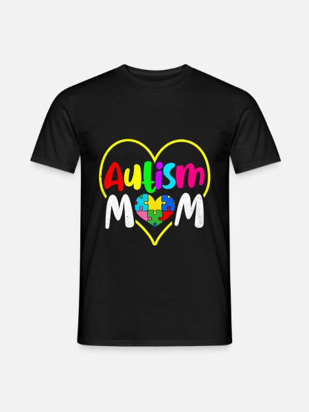 Autism - Men's T-Shirt - black