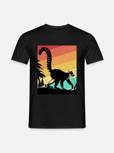 Lemur - Men's T-Shirt - black