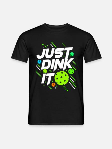 Pickleball Balle Sport Grand-mère grand-père senior idée cadeau - T-shirt homme - noir