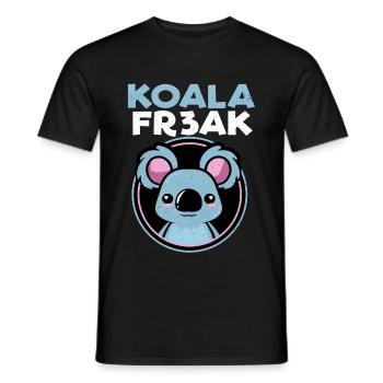 Koala - T-shirt homme - noir - Devant - AI Model Male 178 light (178cm)