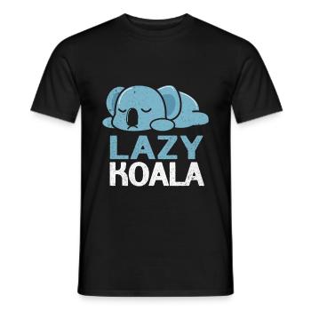 Koala - T-shirt homme - noir - Devant - AI Model Male 178 light (178cm)