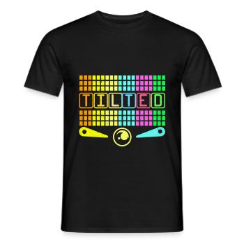 Flipper - Männer T-Shirt - Schwarz - Vorne - AI Model Male 178 light (178cm)