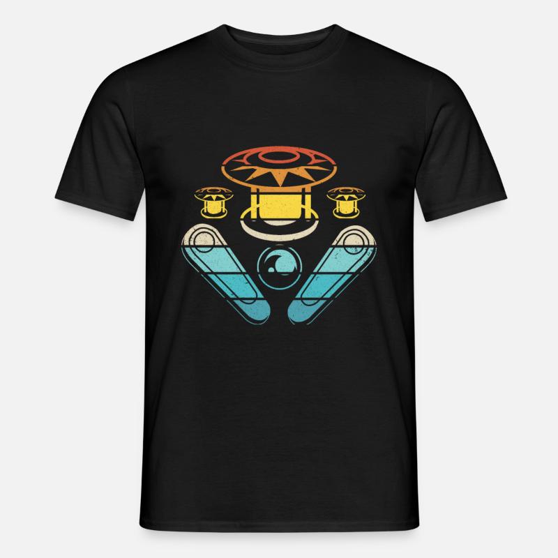 Flipper - Männer T-Shirt - Schwarz