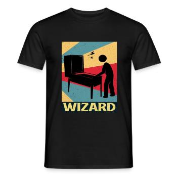 Flipper - T-shirt homme - noir - Devant - AI Model Male 178 light (178cm)