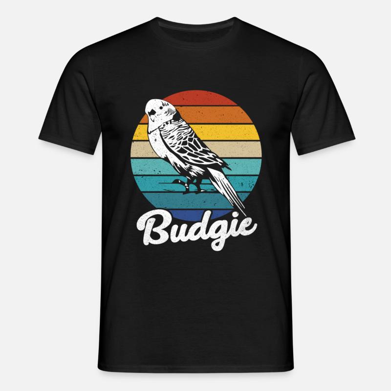 Budgie - Men's T-Shirt - black