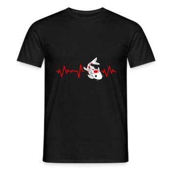Koi - T-shirt homme - noir - Devant - AI Model Male 178 light (178cm)