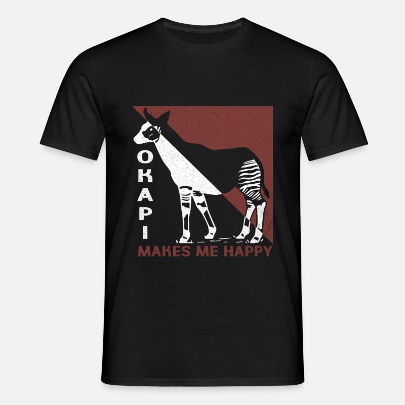 Okapi - Men's T-Shirt - black