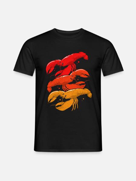 Lobster - Men's T-Shirt - black