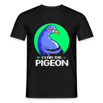 Dove - Men's T-Shirt - black - Front - AI Model Male 178 light (178cm)