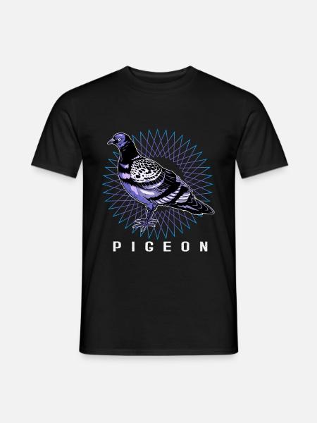 Dove - Men's T-Shirt - black