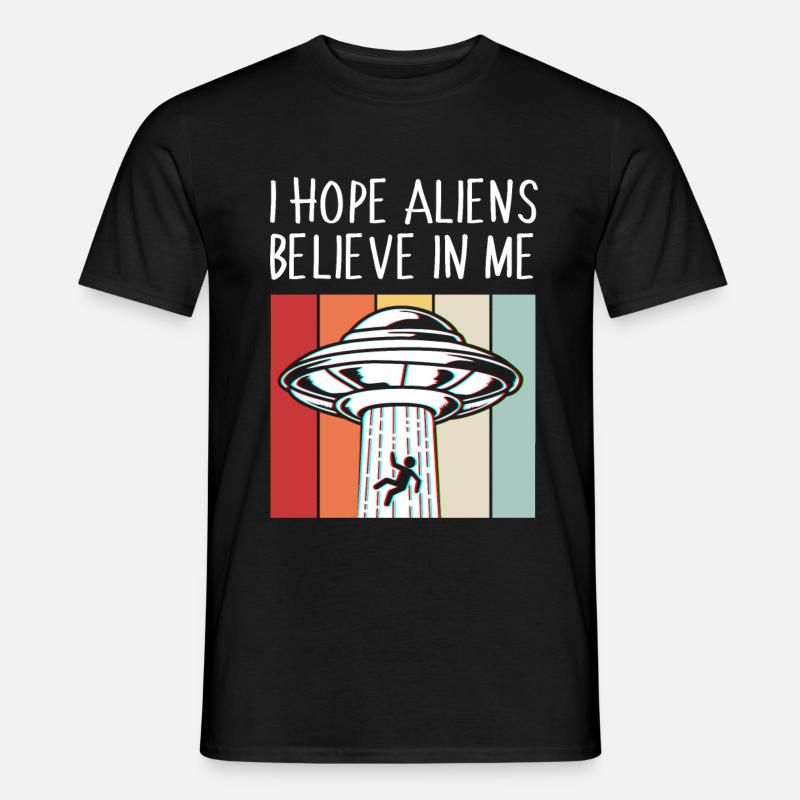 Alien - Männer T-Shirt - Schwarz