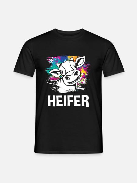 Kühe - Männer T-Shirt - Schwarz