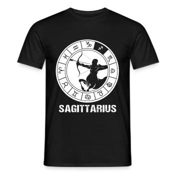 Zentaur - Männer T-Shirt - Schwarz - Vorne - AI Model Male 178 light (178cm)