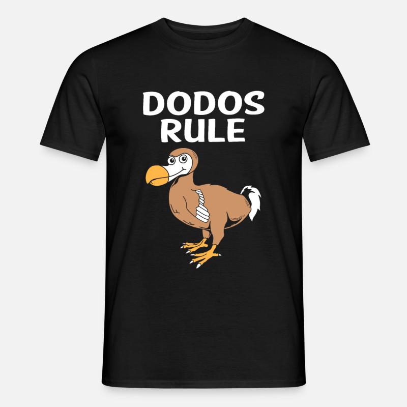 Dodo - Männer T-Shirt - Schwarz